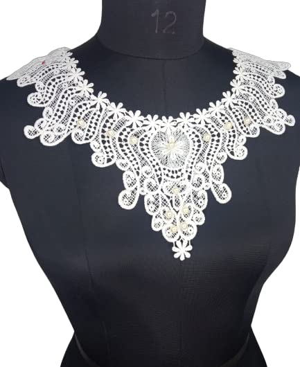 Close-up of new round neckline by Ani Accessories highlighting refined stitching and smooth finishing
