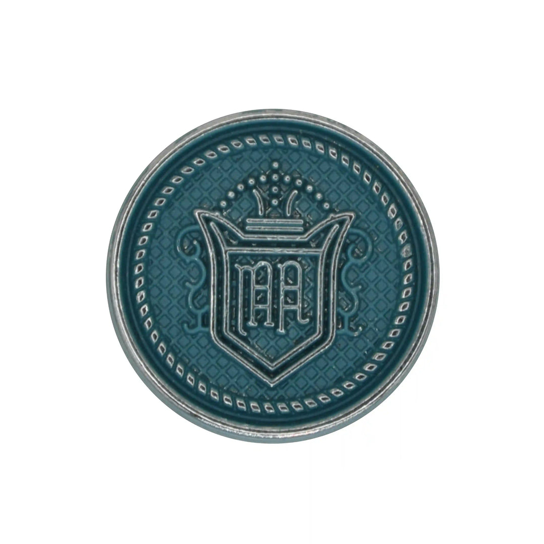 Baroque Engraved Metal Buttons