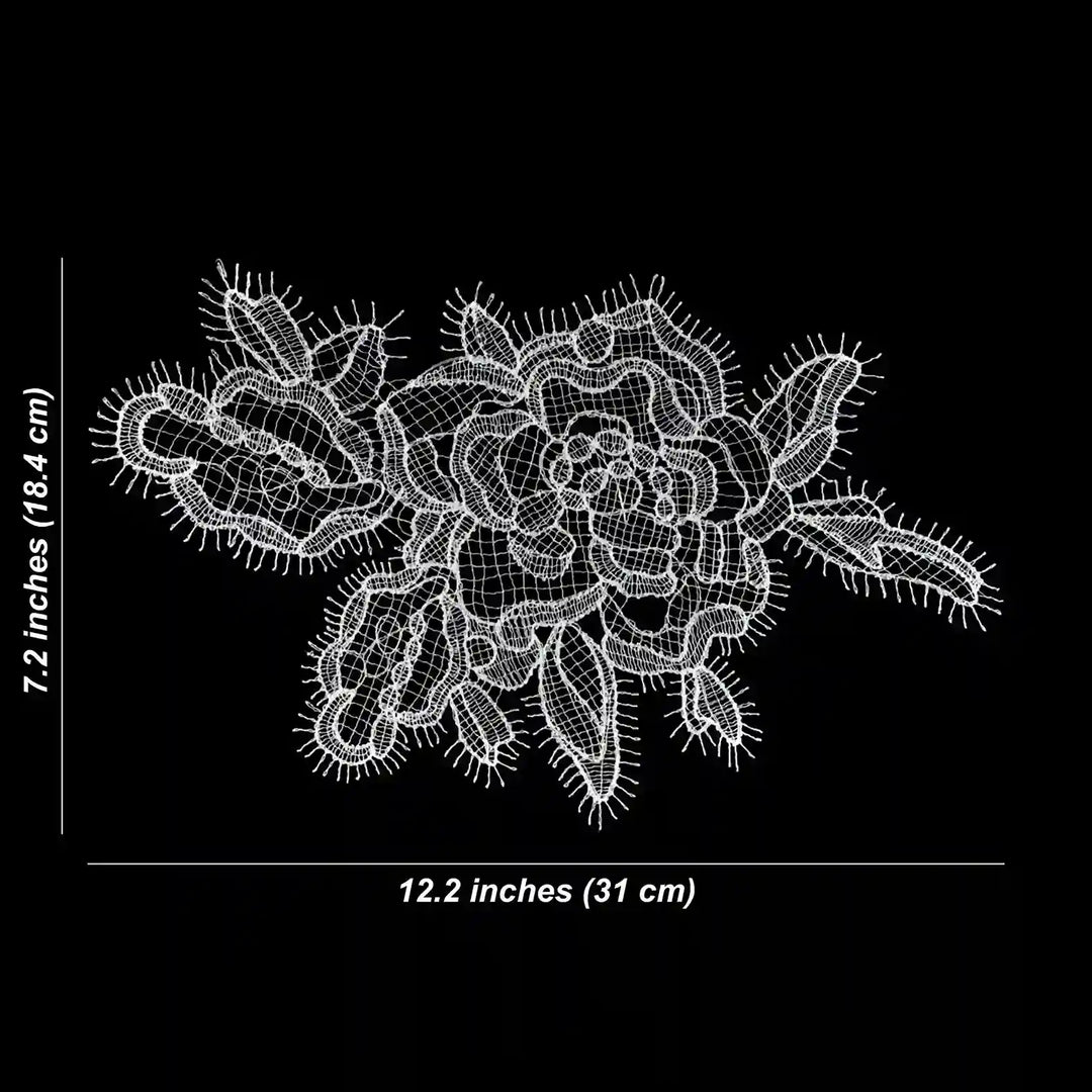 Floral Style Sew Patch