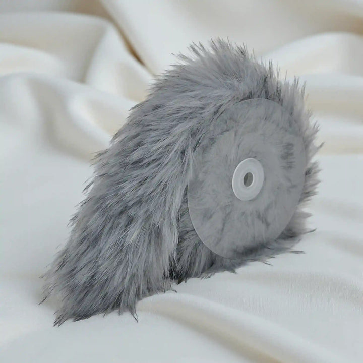 Light Grey Fur Lace | 2 Meters