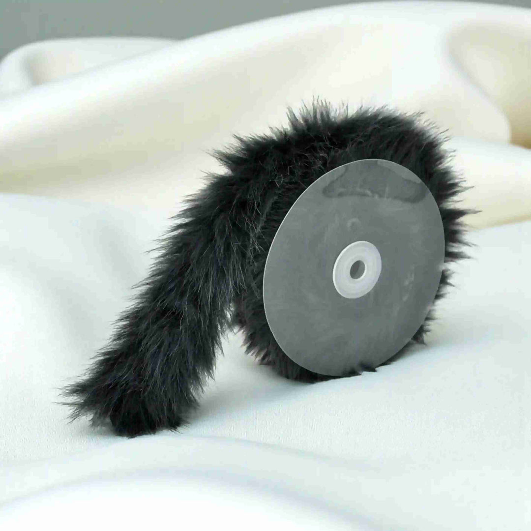 Black Marabou Feather Boa