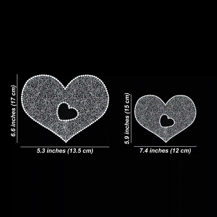 Dream Weave Heart | Set Of 2