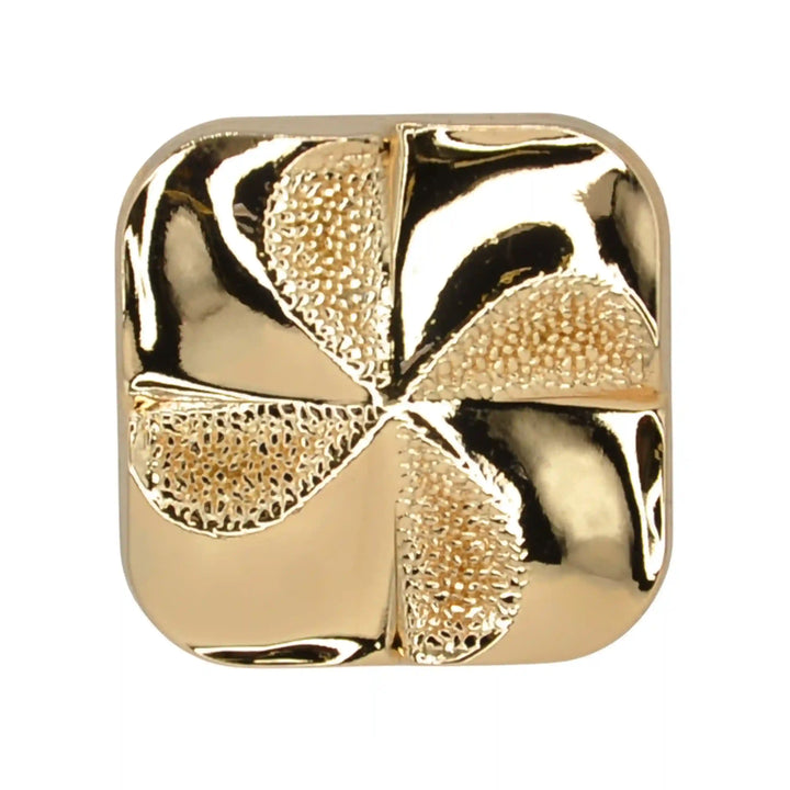 Square Four-Leaf Clover Button | 23mm & 15mm