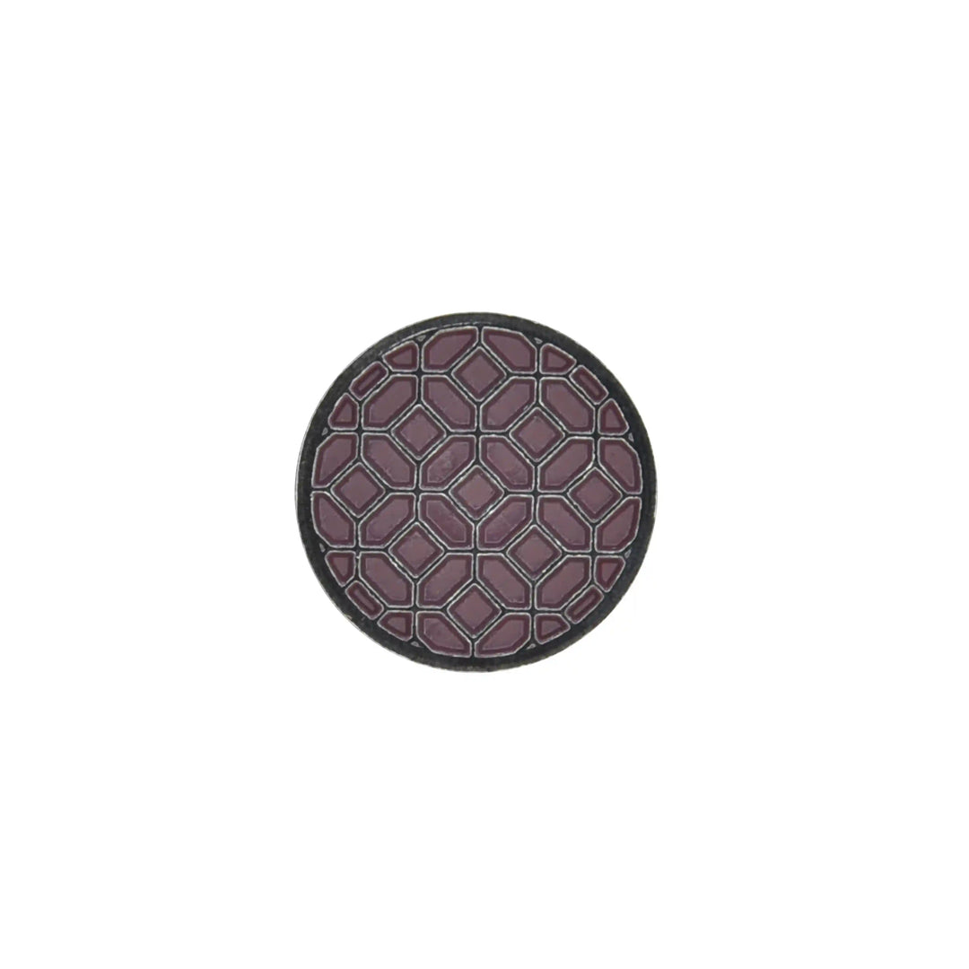 Honeycomb Pattern Buttons