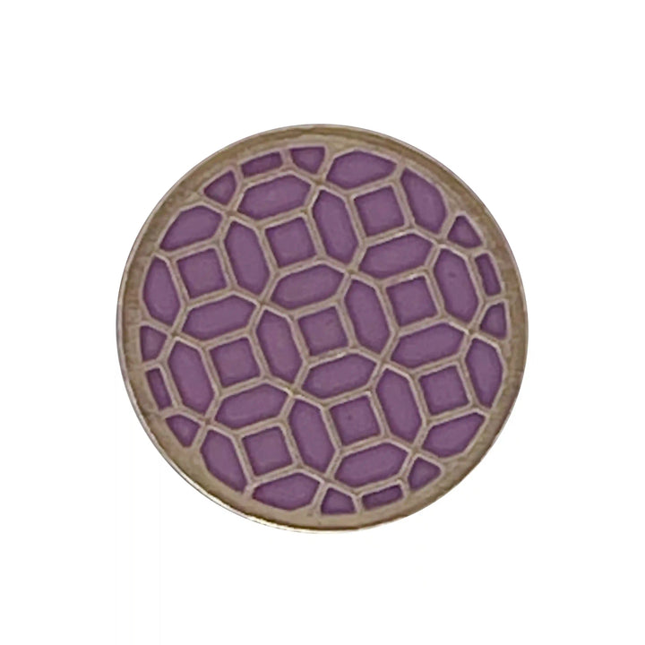 Honeycomb Pattern Buttons
