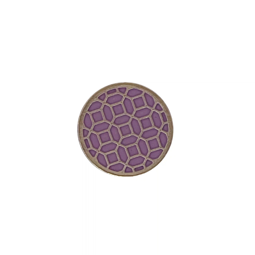 Honeycomb Pattern Buttons