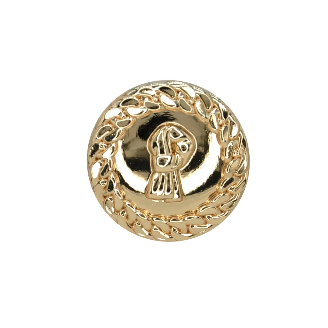 Vintage Chain Knot Metal Button | 18mm (28L) & 23mm (36L)
