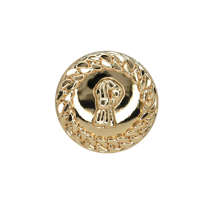 Vintage Chain Knot Metal Button | 18mm (28L) & 23mm (36L)