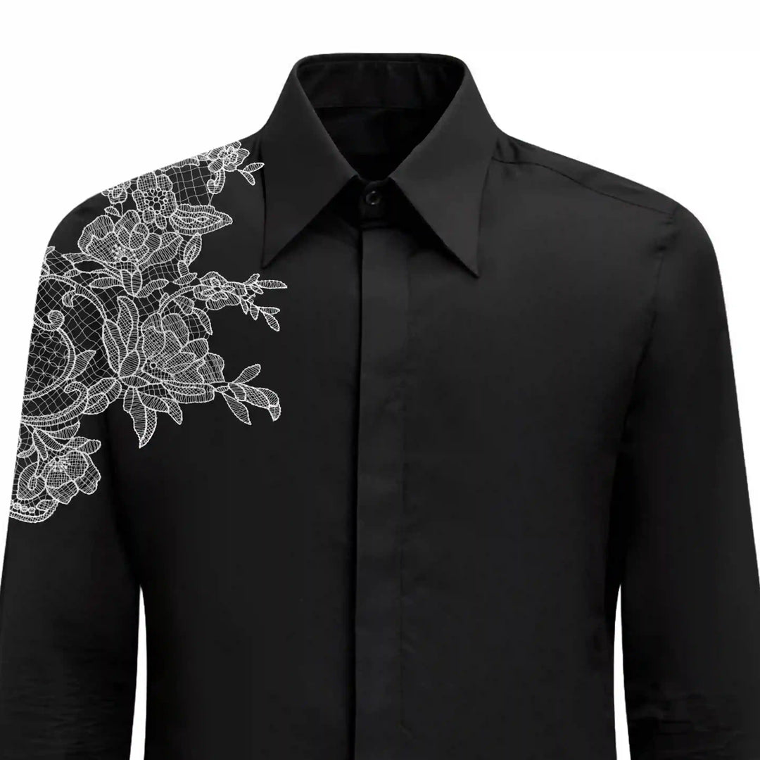 Couture Floral Applique Patch