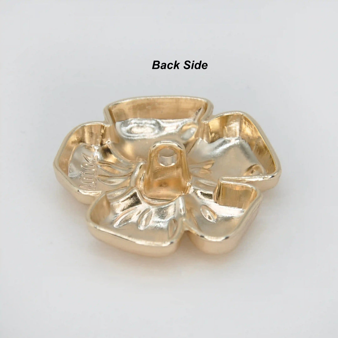Flower Metal Buttons | 25mm(40L)