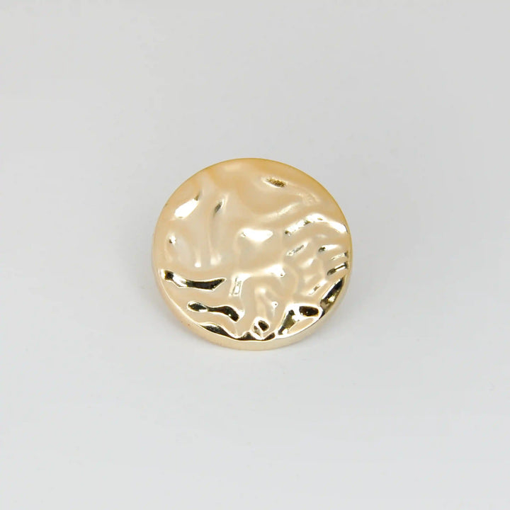 Hammered Gold Metal Buttons