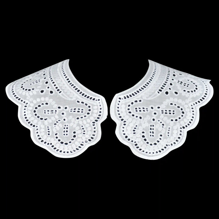 Floral Guipure Peter pan Collar