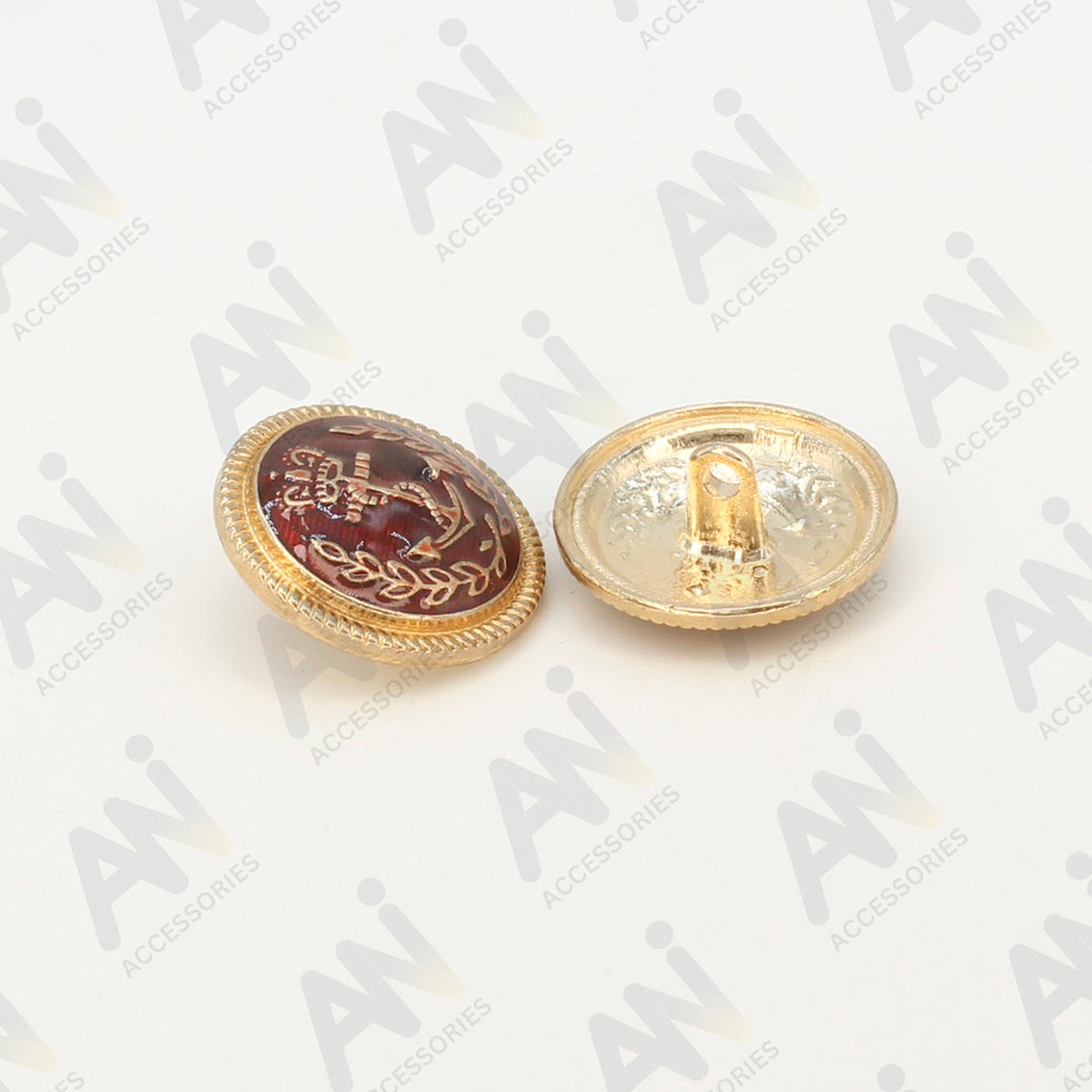 Anchor Style Metal Buttons