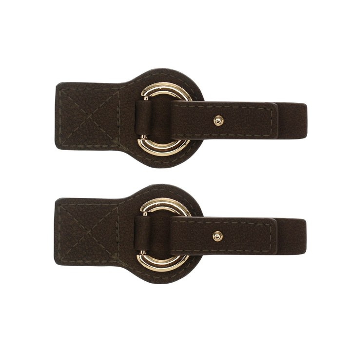 Leatherette Buckle with Ring