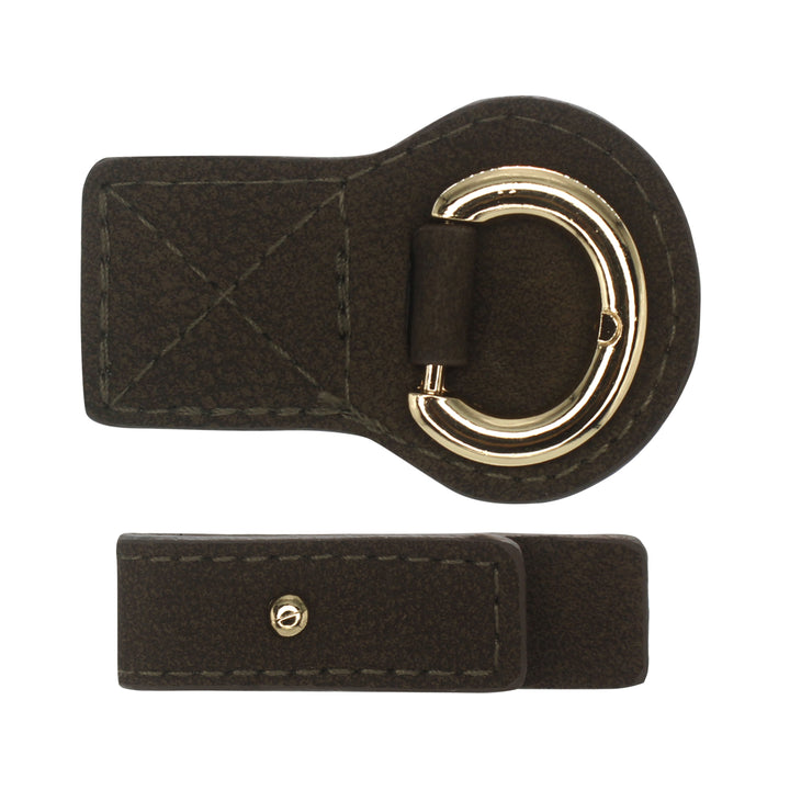 Leatherette Buckle with Ring