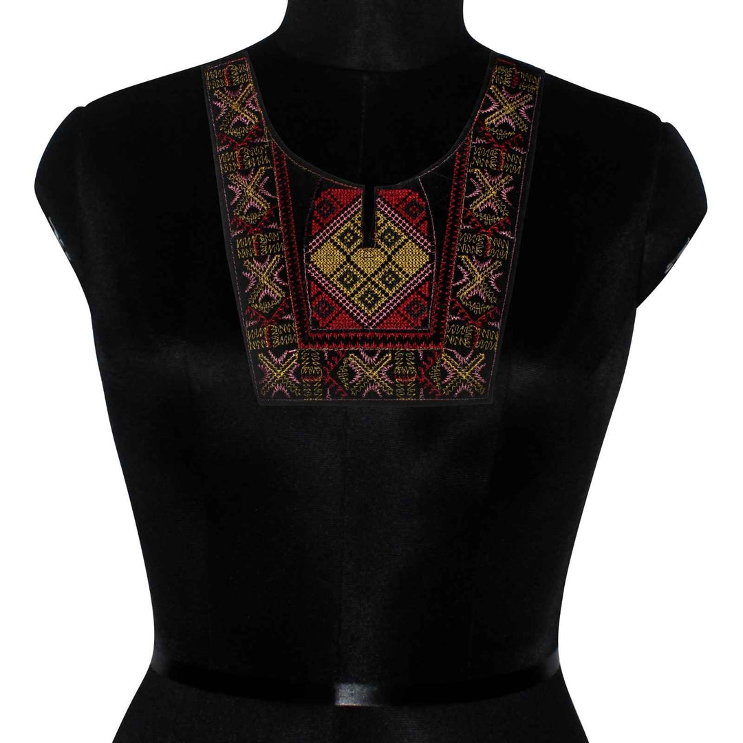 Designer U shape embroidery neckline enhancing kurtis and suits with rich ethnic craftsmanship for festive wear styling