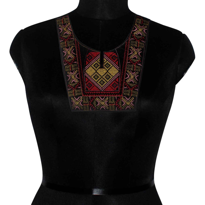 Designer U shape embroidery neckline enhancing kurtis and suits with rich ethnic craftsmanship for festive wear styling
