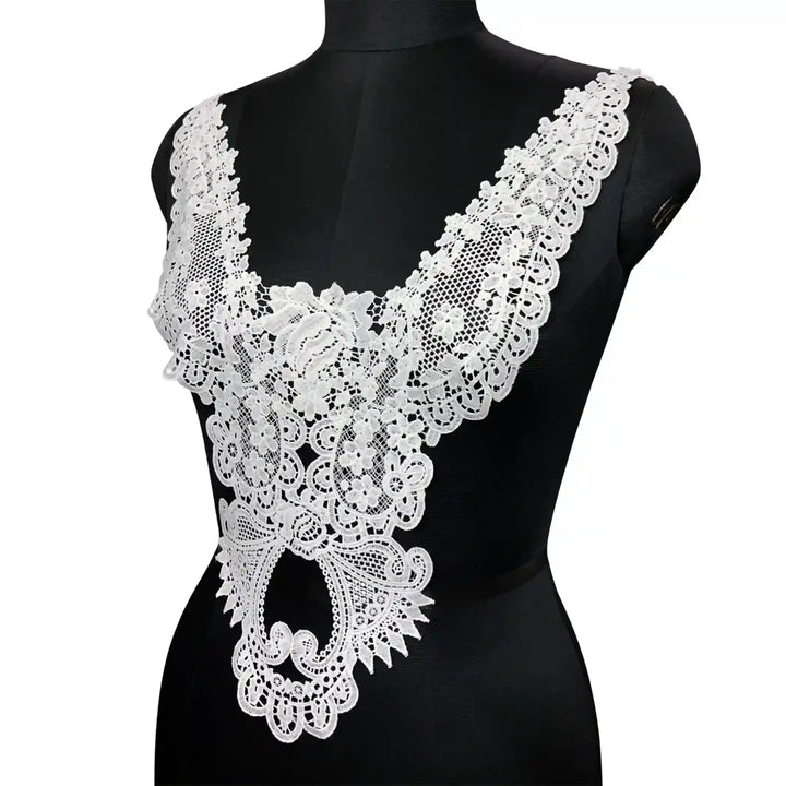 Designer asymmetrical shoulder wrap by Ani Accessories with clean lines and stylish silhouette.