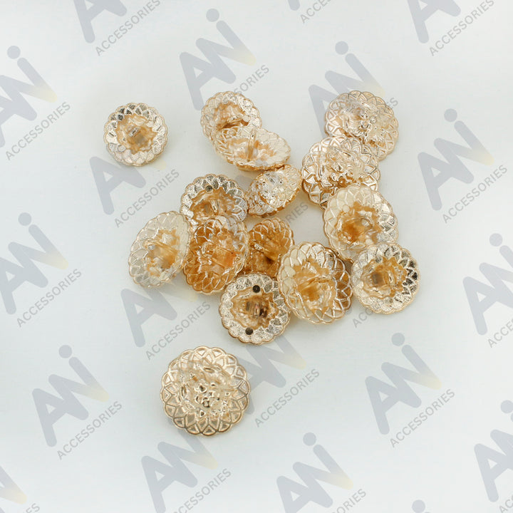 Lion Head Buttons for Clothing and Accessories