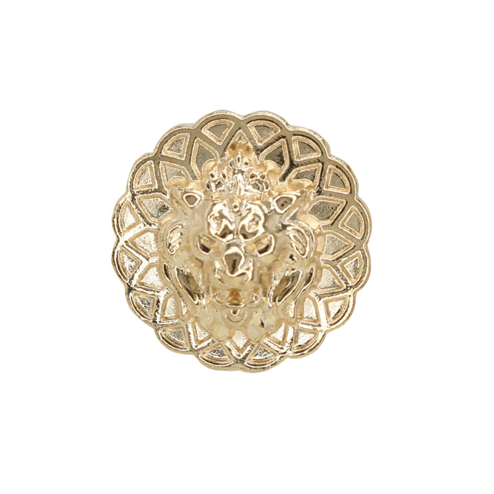 Lion Head Buttons for Clothing and Accessories