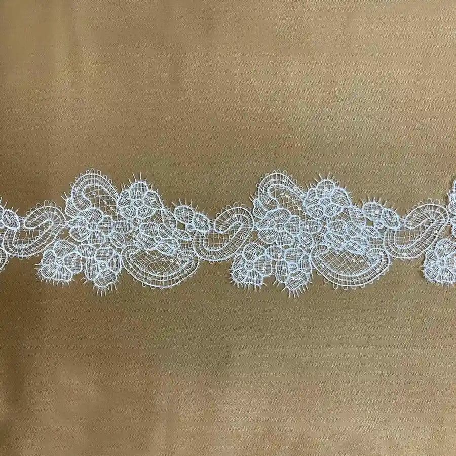 Decorative Floral Lace | Width 10.6cm (4.2 inches) 106mm