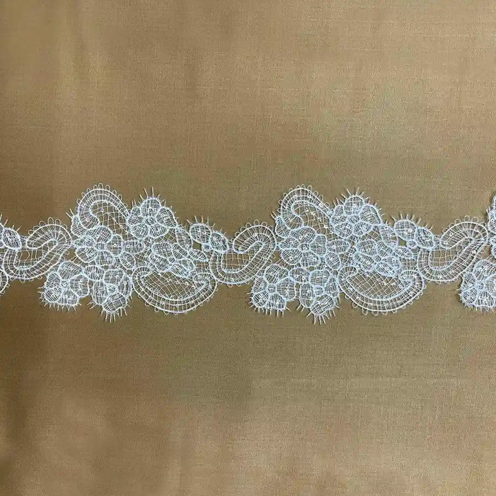Decorative Floral Lace | Width 10.6cm (4.2 inches) 106mm