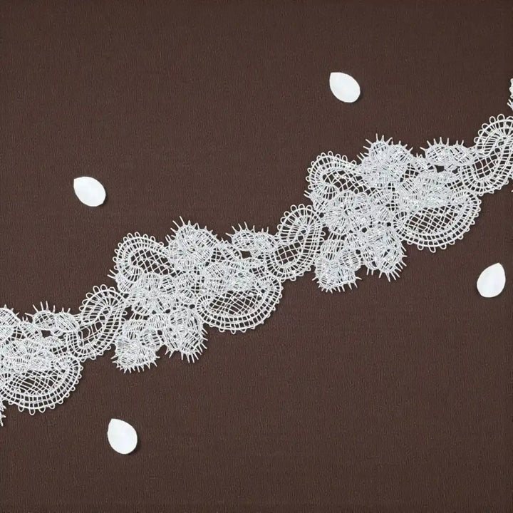 Decorative Floral Lace | Width 10.6cm (4.2 inches) 106mm