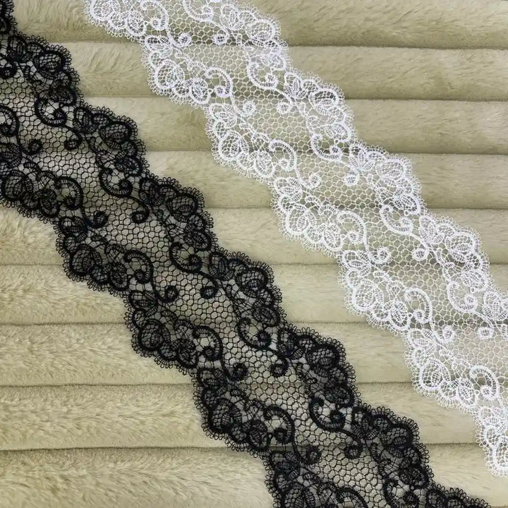 Seraphine Ornate Scroll Lace | Width 8.3cm (3.3 inches) 83mm