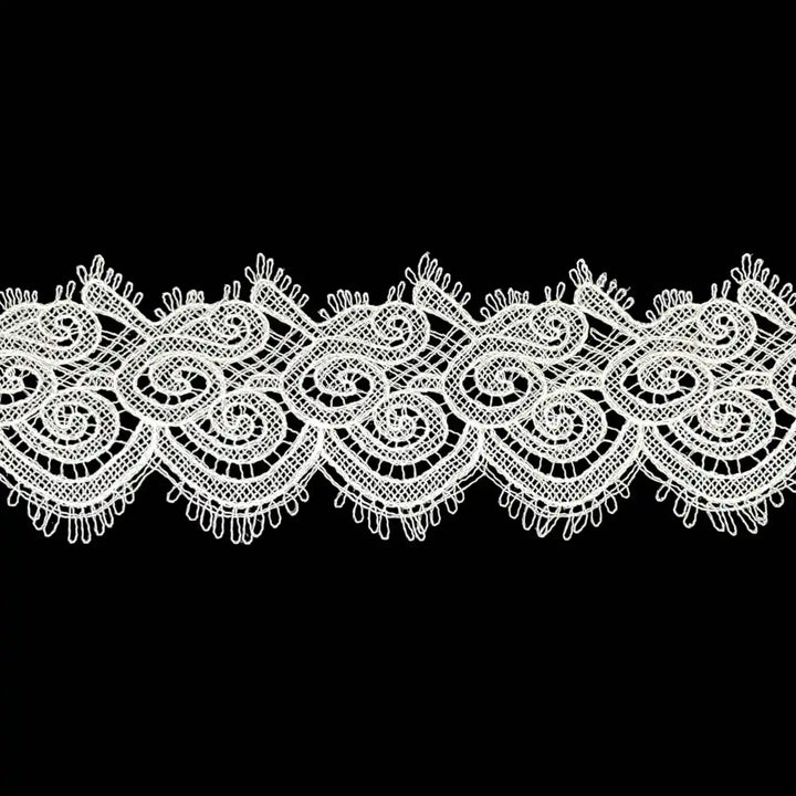 Classic Scroll Lace | Width 9.3cm (3.7 inches) 93mm