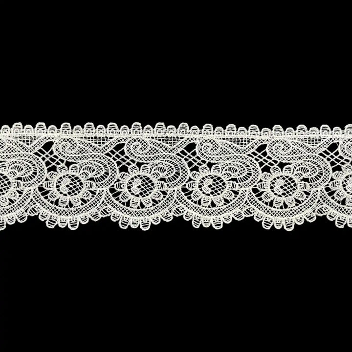 Traditional Floral Lace Border Pattern Design | Width 8.8cm (3.5 inches) 88mm