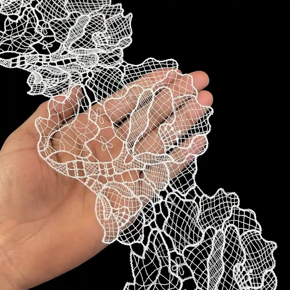 White Willow Inspired Lace | 12.4cm (4.9 inches) 124mm