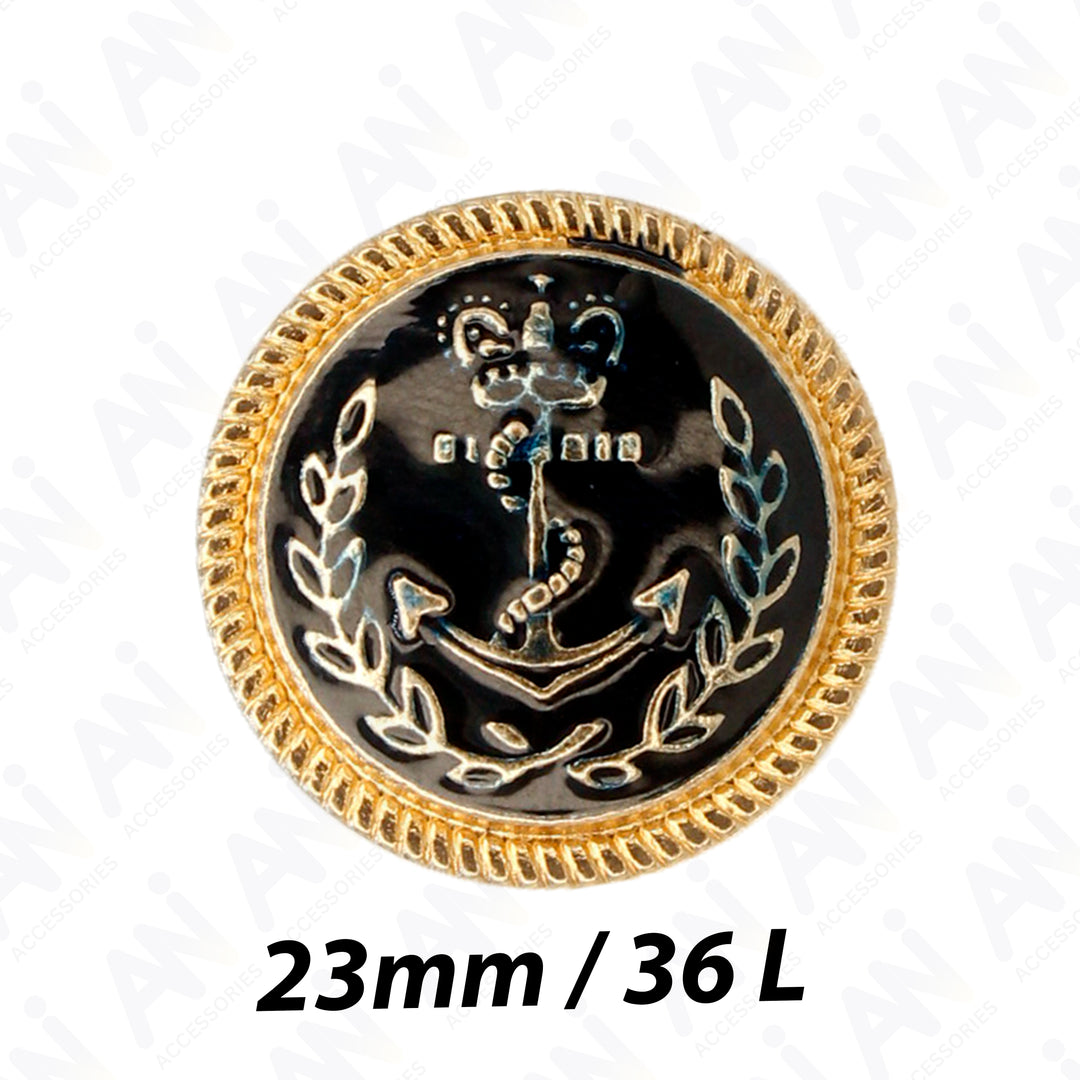 Anchor Style Metal Buttons