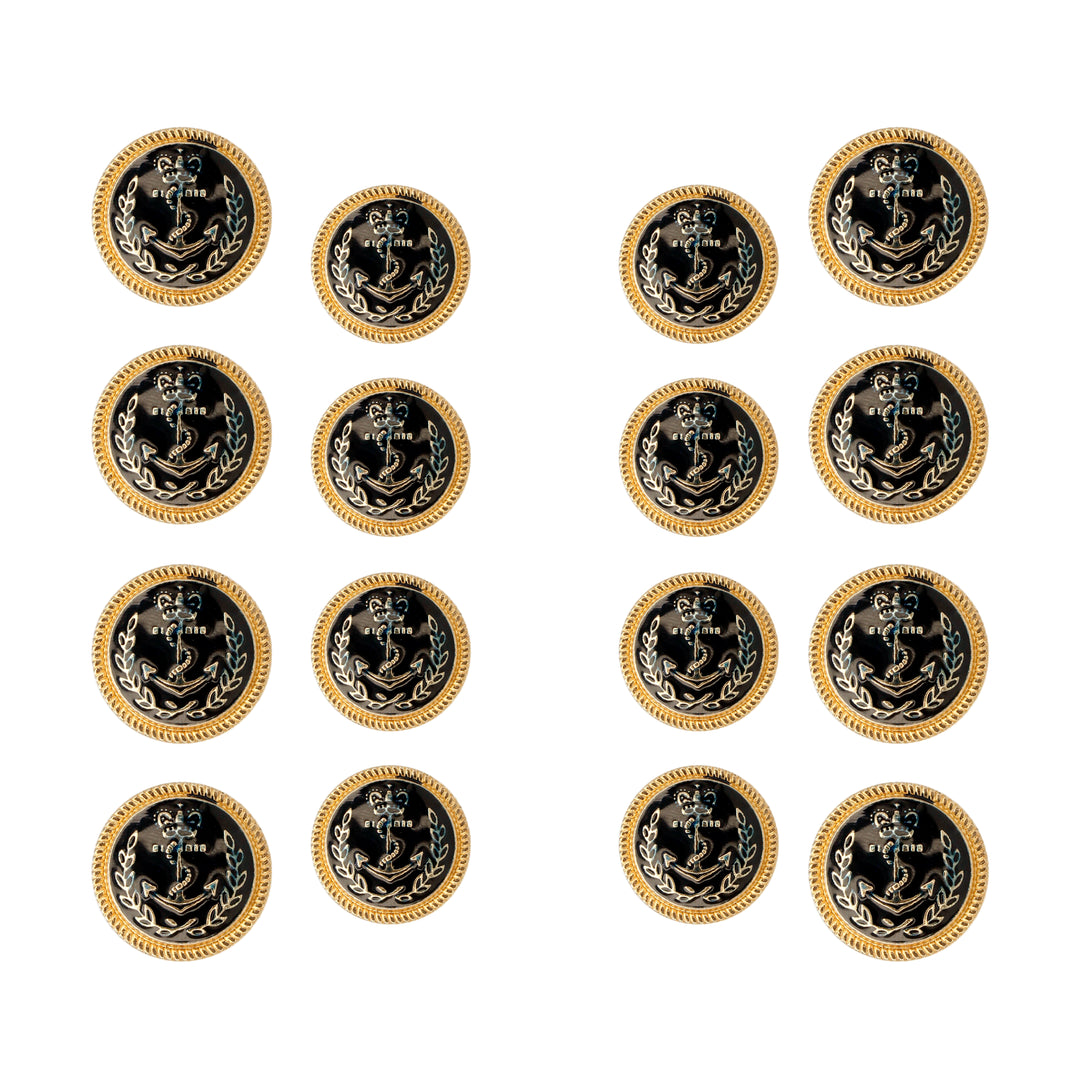 Anchor Style Metal Buttons