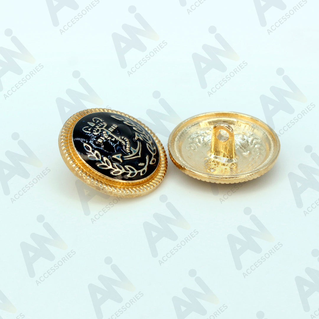 Anchor Style Metal Buttons