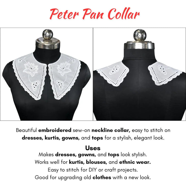 Venice Lace Peter Pan Appliqué