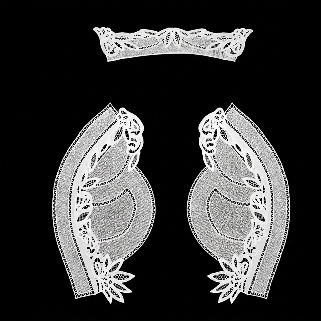 Elegant Shoulder Yoke Design
