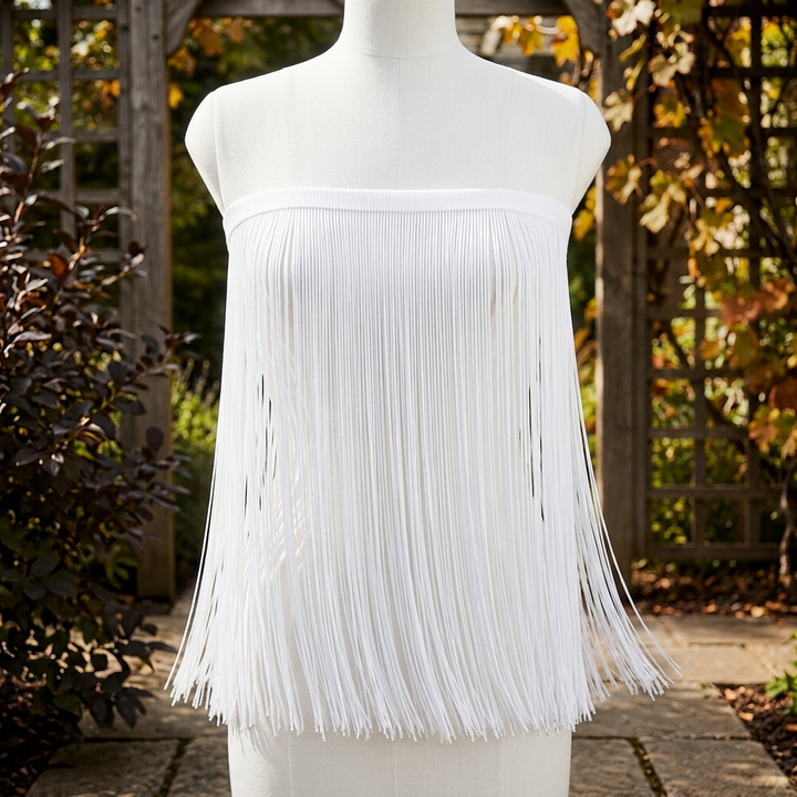 20 Inch | 2 Meter Fringe Detail Bandeau