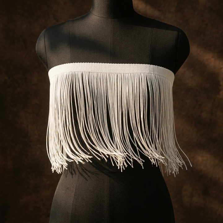 10 Inch | 2 Meter Opulent Cascade Fringe Lace