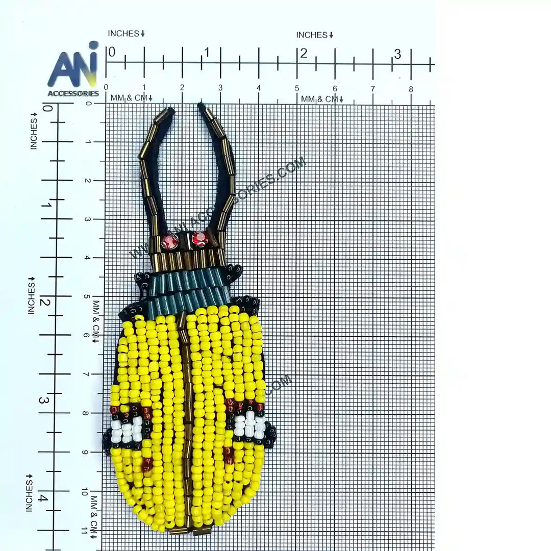 Beaded Beetle Patch