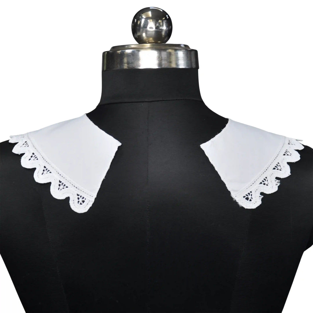 Cutwork Embroidery Peter Pan Collar