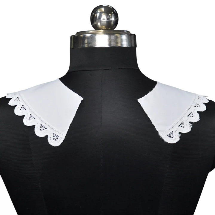 Cutwork Embroidery Peter Pan Collar