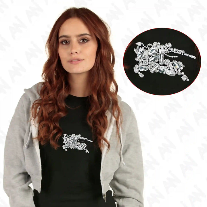 Crystal Embellished Applique