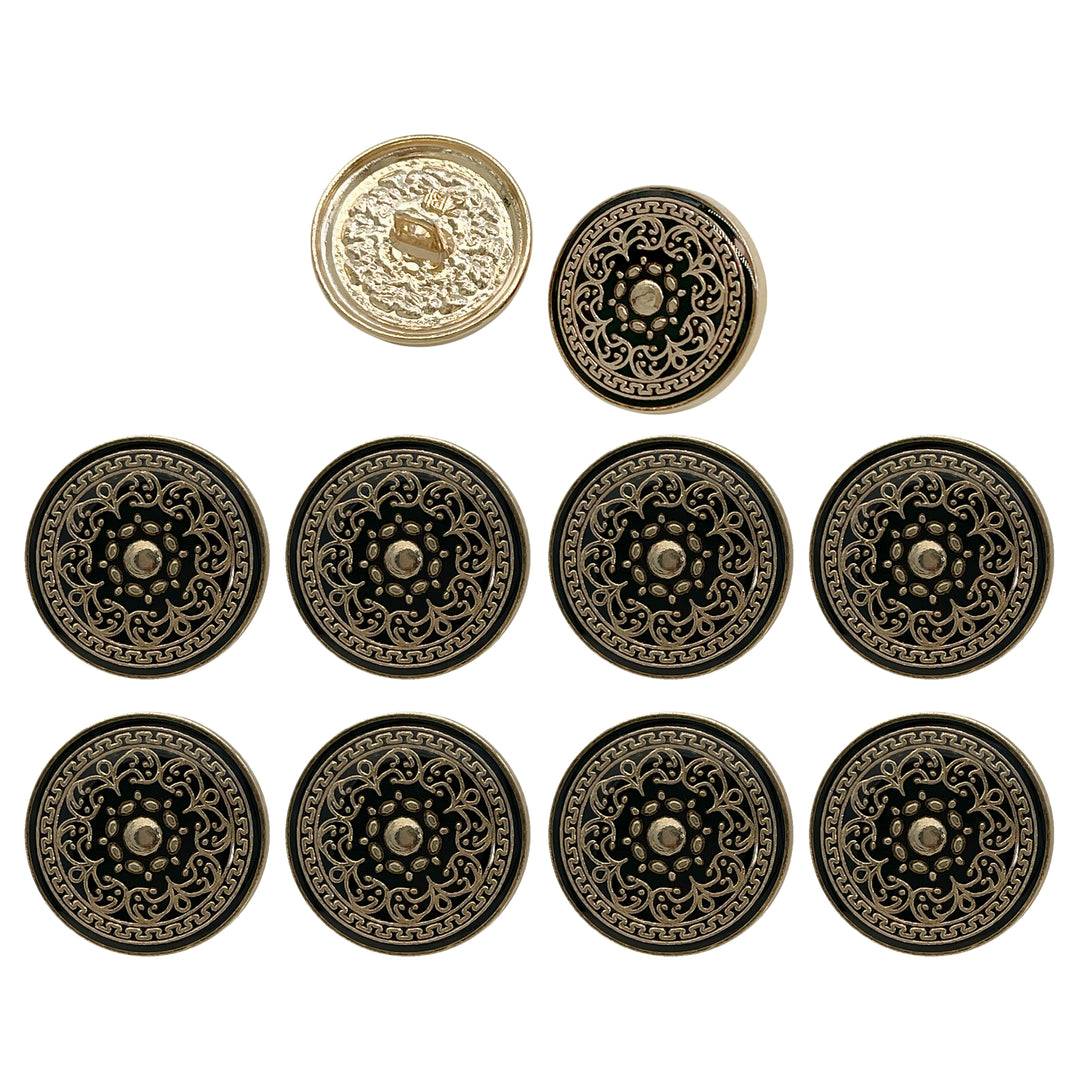 Royal Elegance Metal Buttons