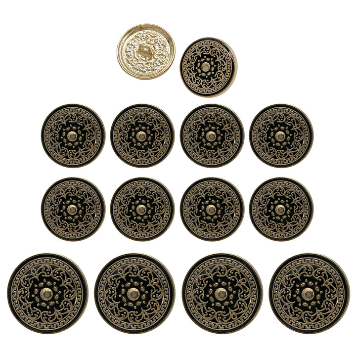 Royal Elegance Metal Buttons