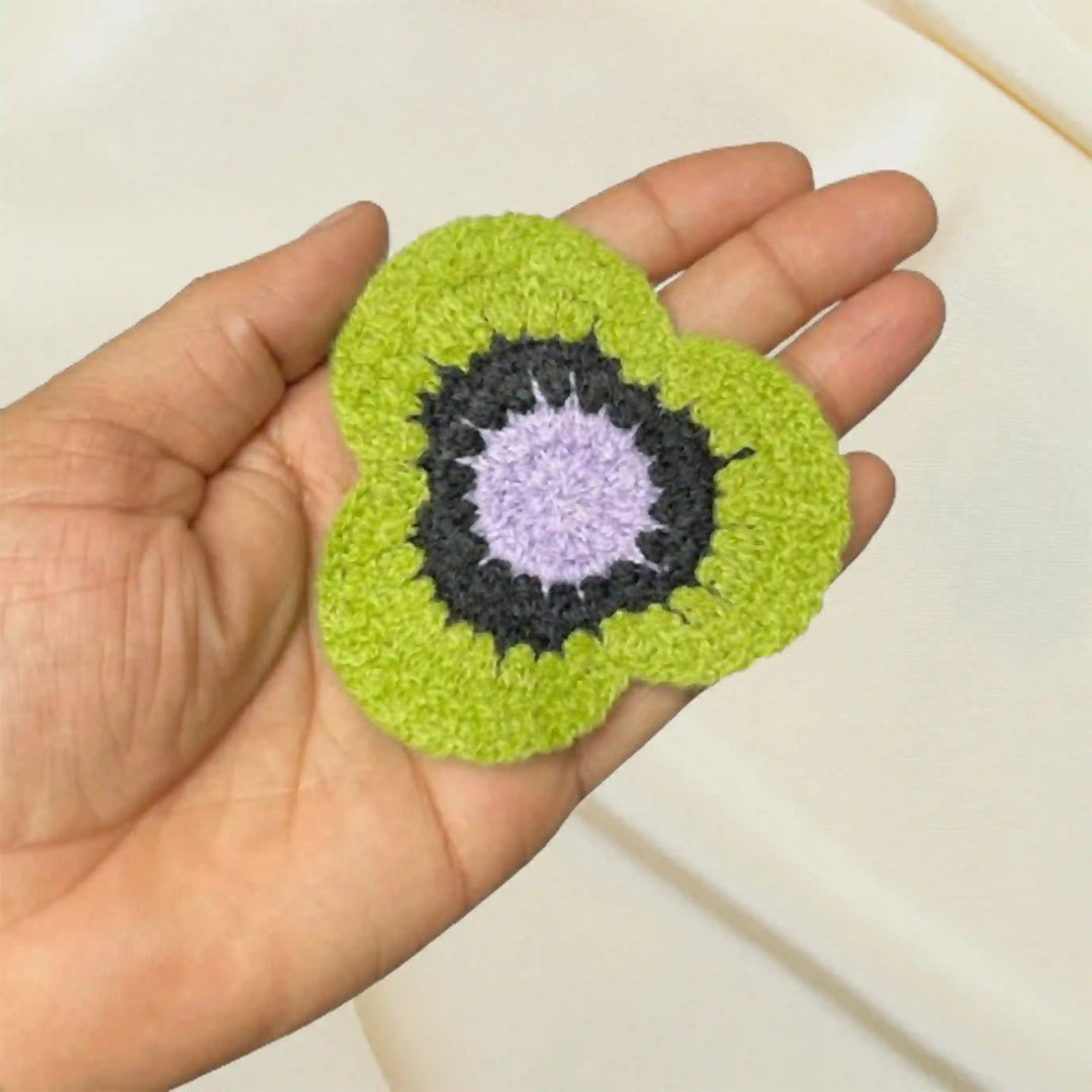 Floral Crochet Patch | 2pc