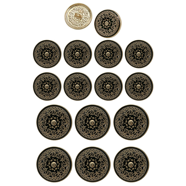 Royal Elegance Metal Buttons