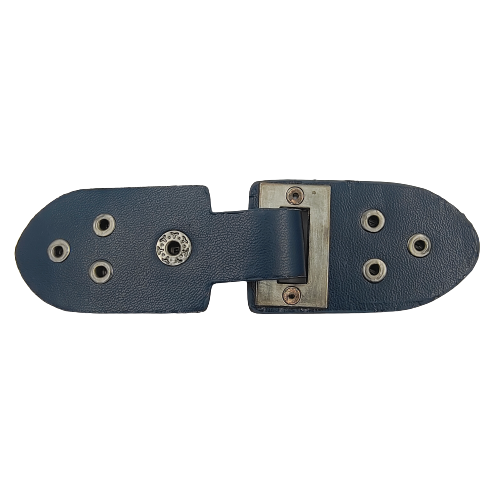 Nickel With  PU Snap Belt Buckle