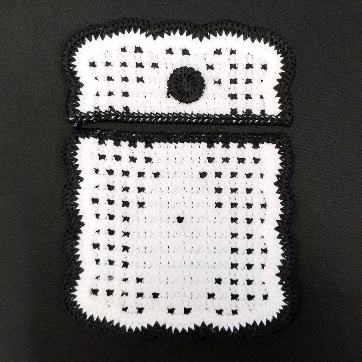 Two-Piece Crochet Saddle Patch