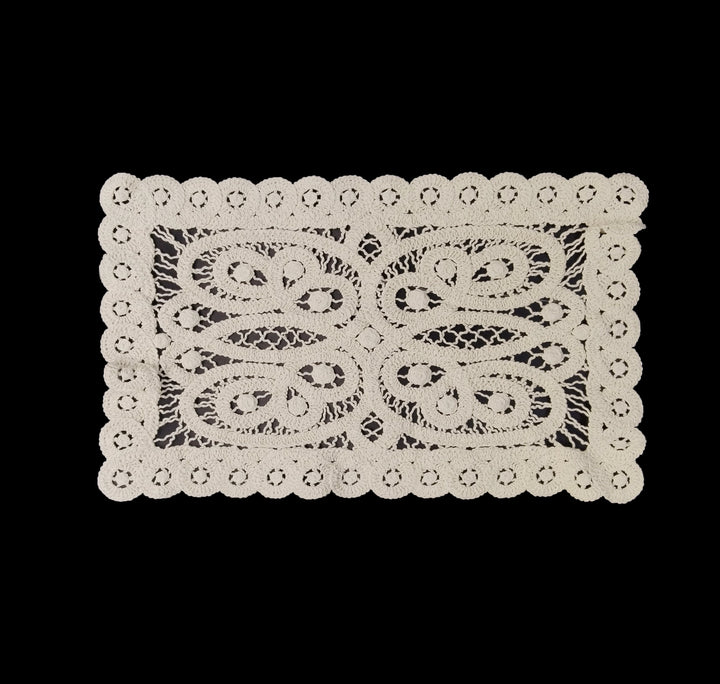 Rectangular Crochet Doily Patch