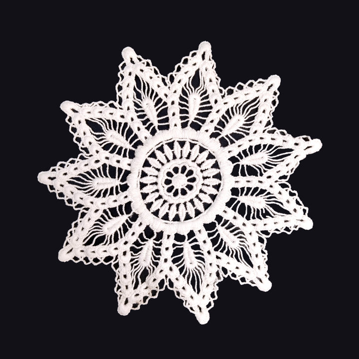 Twinkling Star Doily Patch